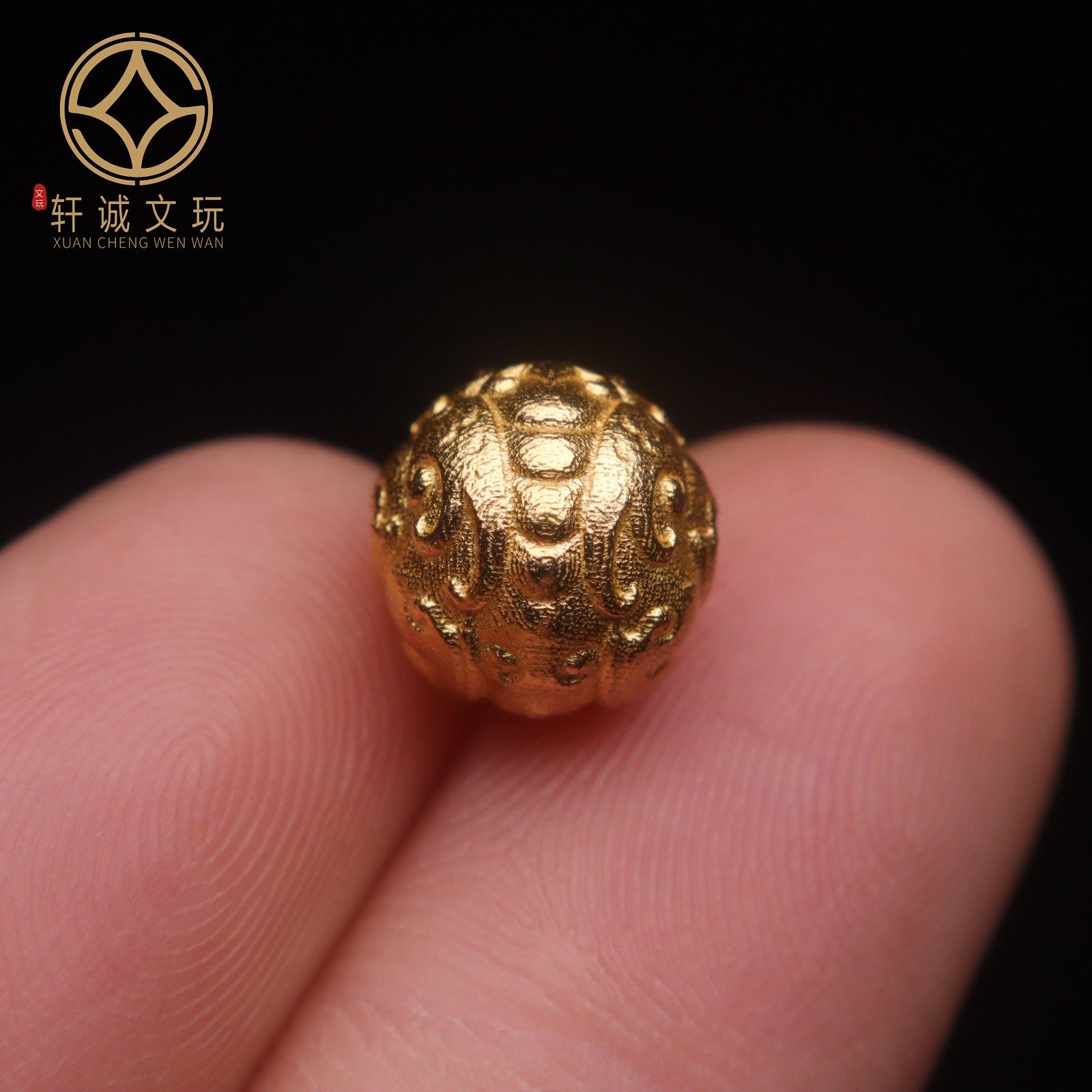 原创925银镀金貔貅兽珠顶腰珠隔珠菩提手串手工串珠diy文玩配饰,淘宝优惠券,粉丝福利购,淘宝优惠卷