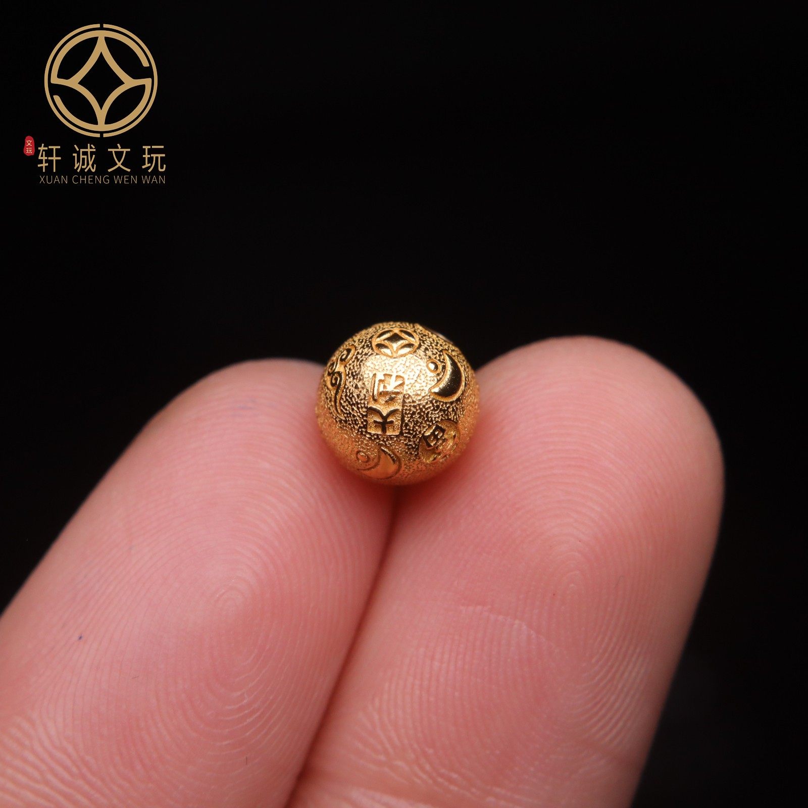 原创925银镀金铜钱大吉祥云隔珠手工串珠圆珠编绳diy文玩配饰配珠,淘宝优惠券,粉丝福利购,淘宝优惠卷