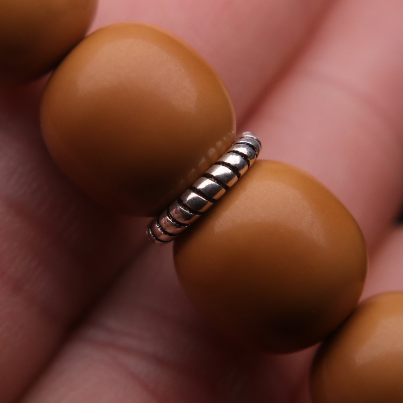 原创纯银925跑圈隔片垫片隔珠菩提长串手工串珠编绳diy文玩配饰,淘宝优惠券,粉丝福利购,淘宝优惠卷