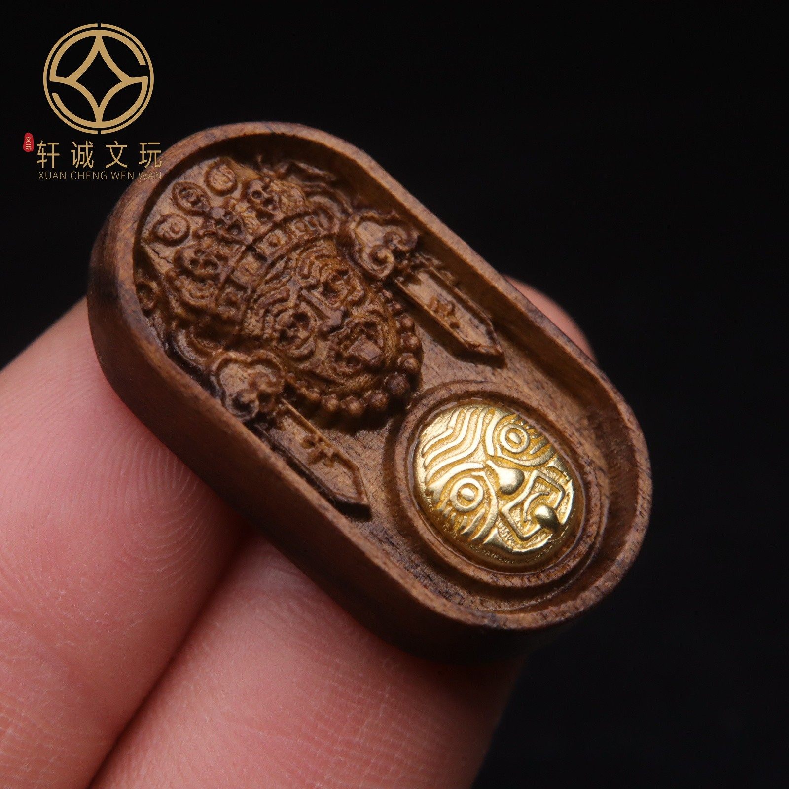 古法金配件天然沉香木镶嵌扎基拉姆吊坠牌子背云散珠DIY文玩配饰,淘宝优惠券,粉丝福利购,淘宝优惠卷