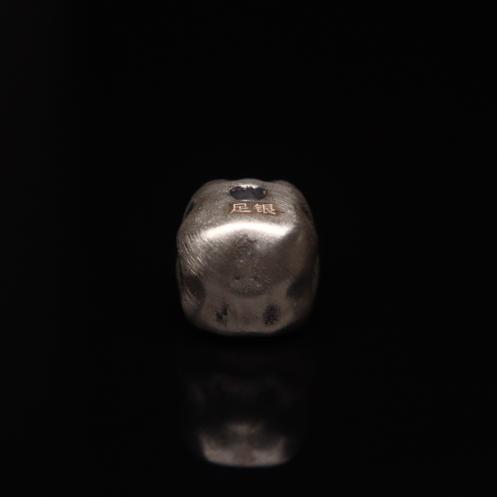 S999足银3D硬银凹凸不规则光面散珠隔珠桶珠 diy编绳手链串珠配件,淘宝优惠券,粉丝福利购,淘宝优惠卷