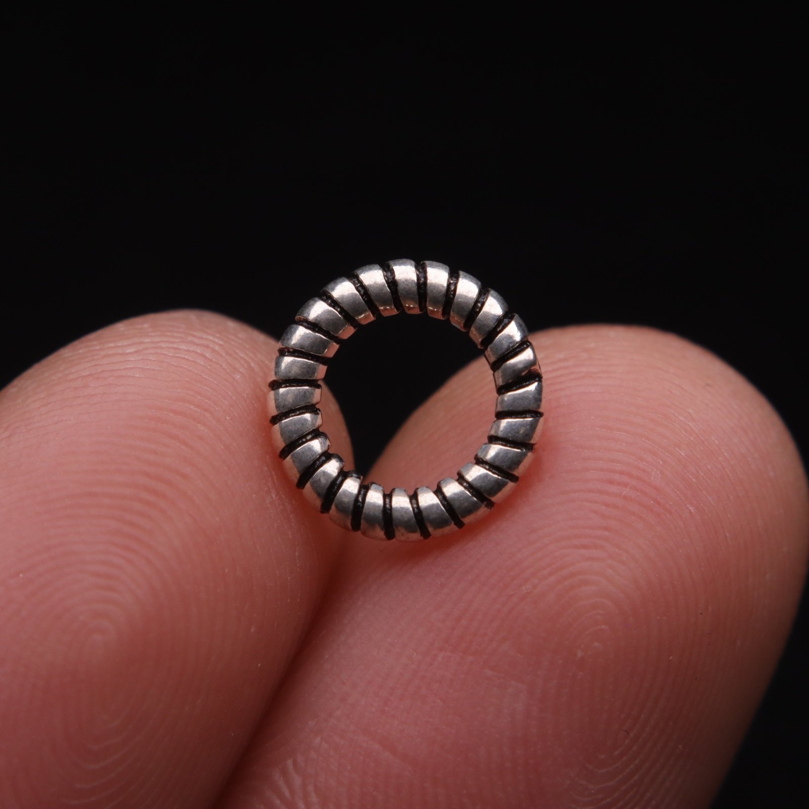 原创纯银925跑圈隔片垫片隔珠菩提长串手工串珠编绳diy文玩配饰,淘宝优惠券,粉丝福利购,淘宝优惠卷