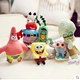 Sáng tạo SpongeBob SquarePants Một con búp bê nhỏ Một bộ đầy đủ của búp bê Đồ chơi sang trọng Quà tặng đám cưới - Đồ chơi mềm