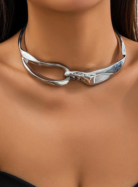 项圈女个性锁骨链套装Collar Female Personality Collar Chain