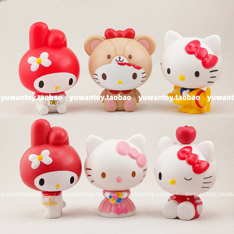 kt猫库洛米玩偶玉桂狗公仔手办奶油胶diy配件蛋糕烘焙装饰摆件,淘宝优惠券,粉丝福利购,淘宝优惠卷
