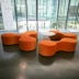 Sofa hình thiết kế sáng tạo đồ nội thất bến tàu phân tử trung tâm mua sắm giải trí khu vực chờ thư viện mẫu giáo kết hợp sofa - Nội thất khách sạn