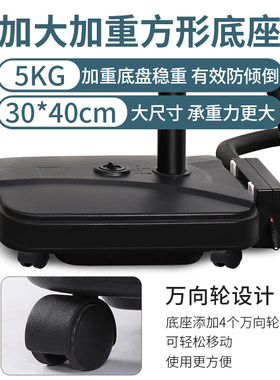 排烟艾灸架明火落地悬灸仪