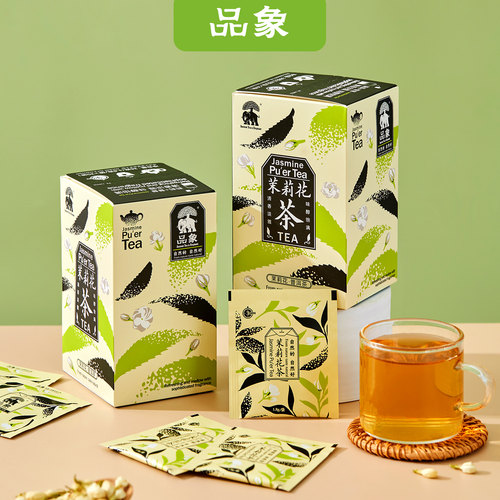 品象袋泡茶茉莉花茶普洱茶香气浓而鲜香滋味爽口醇正回味清新持久 - 图3