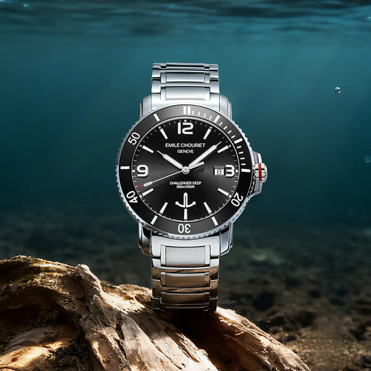 Schweizer Emilon Sport-Taucheruhr für Herren