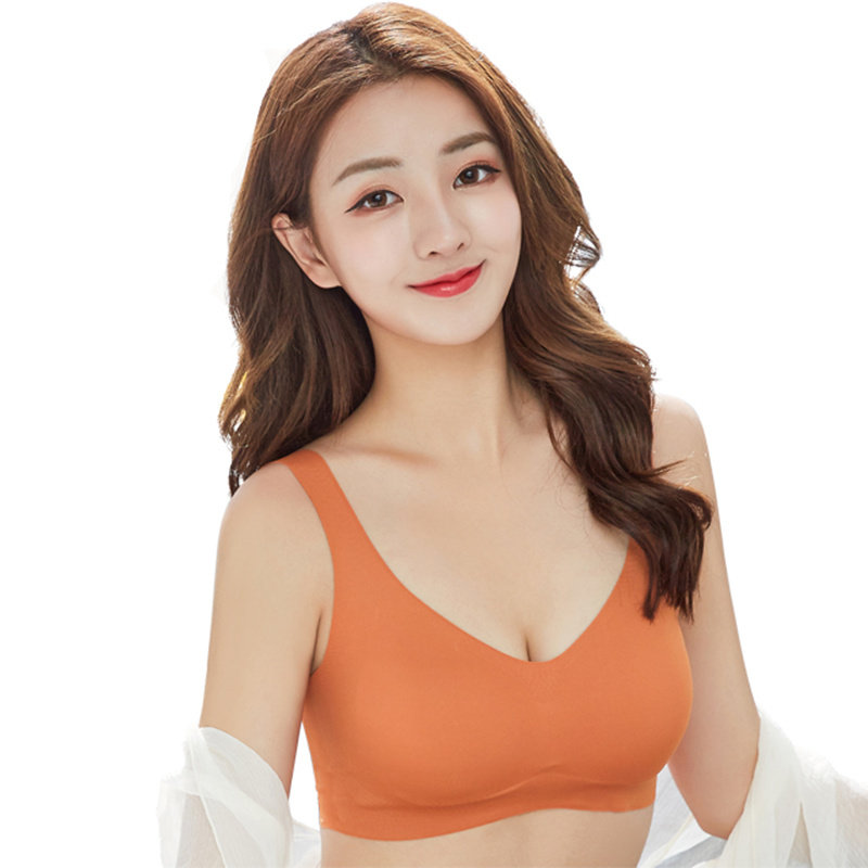 运动无钢圈背心式大码睡眠小胸抹胸 康梦璐文胸