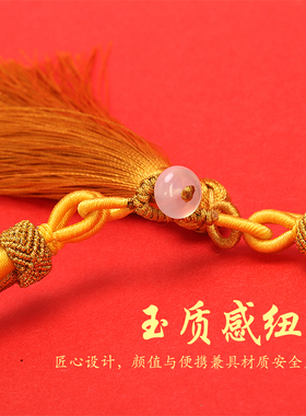 宝宝周岁平安黄金长命锁项链