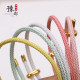Macaron colored wire rope adjustable for large holes