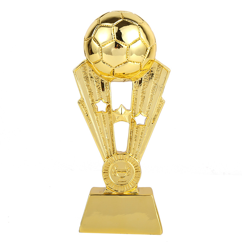 足球团队比赛树脂奖杯电镀冠军杯校园赛企业世界杯球迷用品MVP-图3