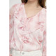 ເສື້ອຢືດ Chiffon lace-up Quushui Yiren ທີ່ມີ lace-up