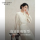 Qiushui Yiren Elegant Temperament Top 2026 Spring New Women's Fashion Commuting Ribbon Bow Chiffon Top