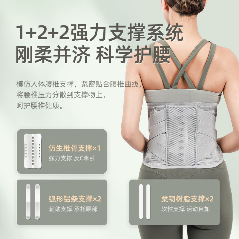 袋鼠医生医用腰围久坐腰肌护腰带 袋鼠医生护具（器械）