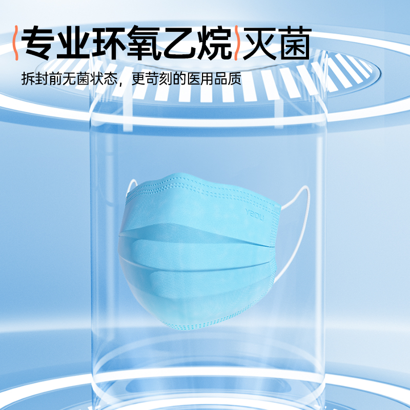 袋鼠医生医用外科口罩正品旗舰白色一次性医疗夏季透气成人口鼻罩
