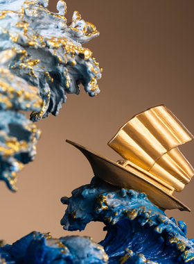 朱炳仁铜装饰摆件开业升迁贺礼