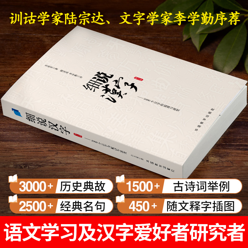 细说汉字 修订版 左民安 讲述1000个汉字的起源与演变 大语文基础知识甲骨文到金文小篆楷书比字典还懂汉字结构 细说汉字华语教学 - 图0