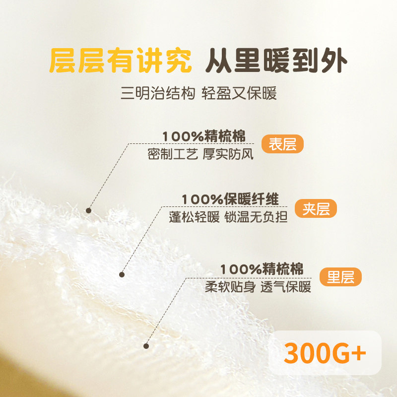 婴儿秋衣秋裤春秋冬儿童薄夹棉分体男童女童打底内衣宝宝保暖套装,淘宝优惠券,粉丝福利购,淘宝优惠卷