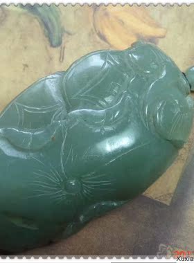 如意把件结缘和田玉籽料