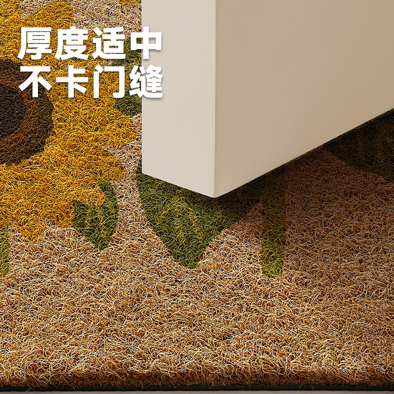 大江入户门地垫豪宅大门口仿椰棕耐磨脚垫高级玄关进门垫户外地毯,淘宝优惠券,粉丝福利购,淘宝优惠卷