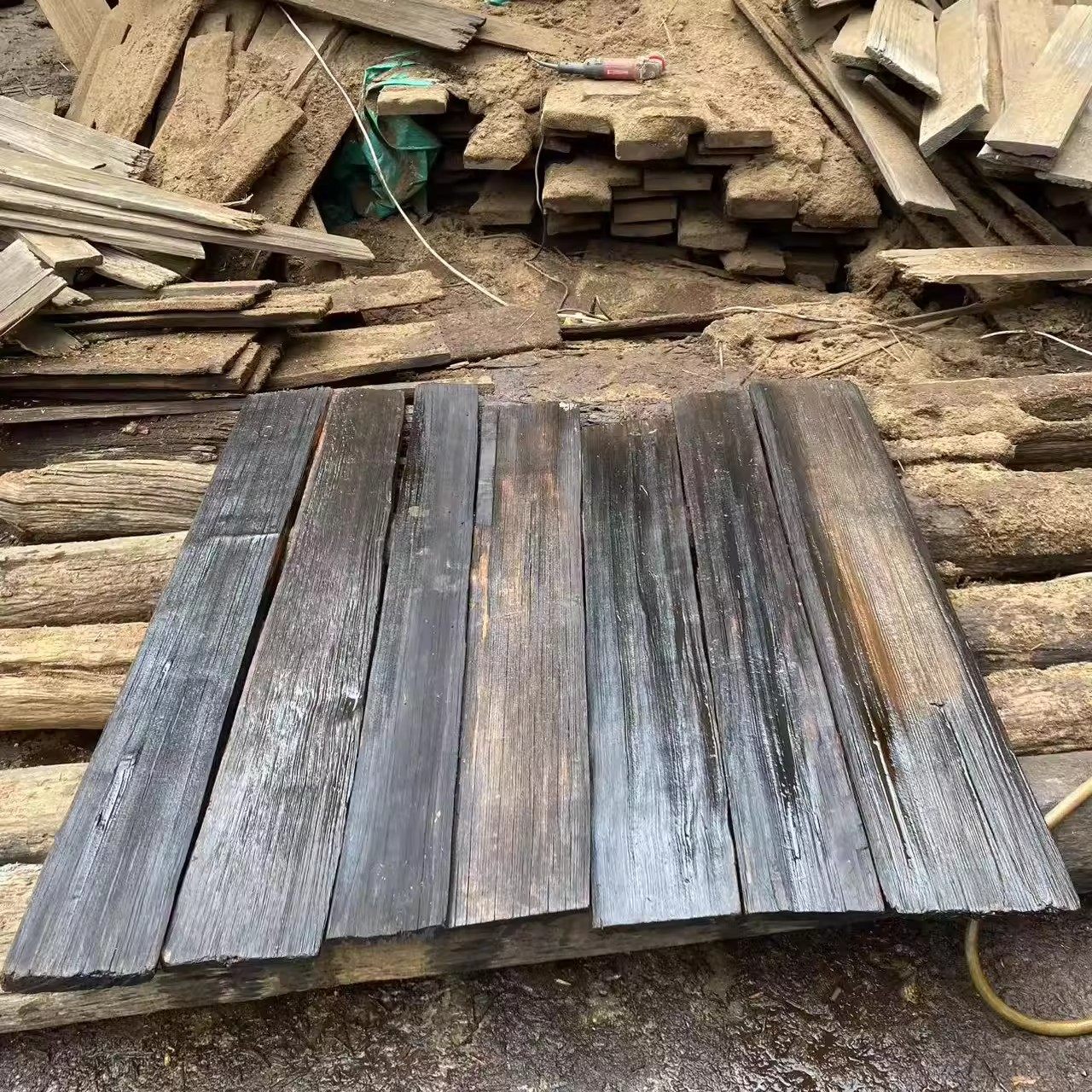 风化旧木板铁杉木门头招牌户外木瓦片风化老瓦板餐饮民宿屋檐装饰,淘宝优惠券,粉丝福利购,淘宝优惠卷