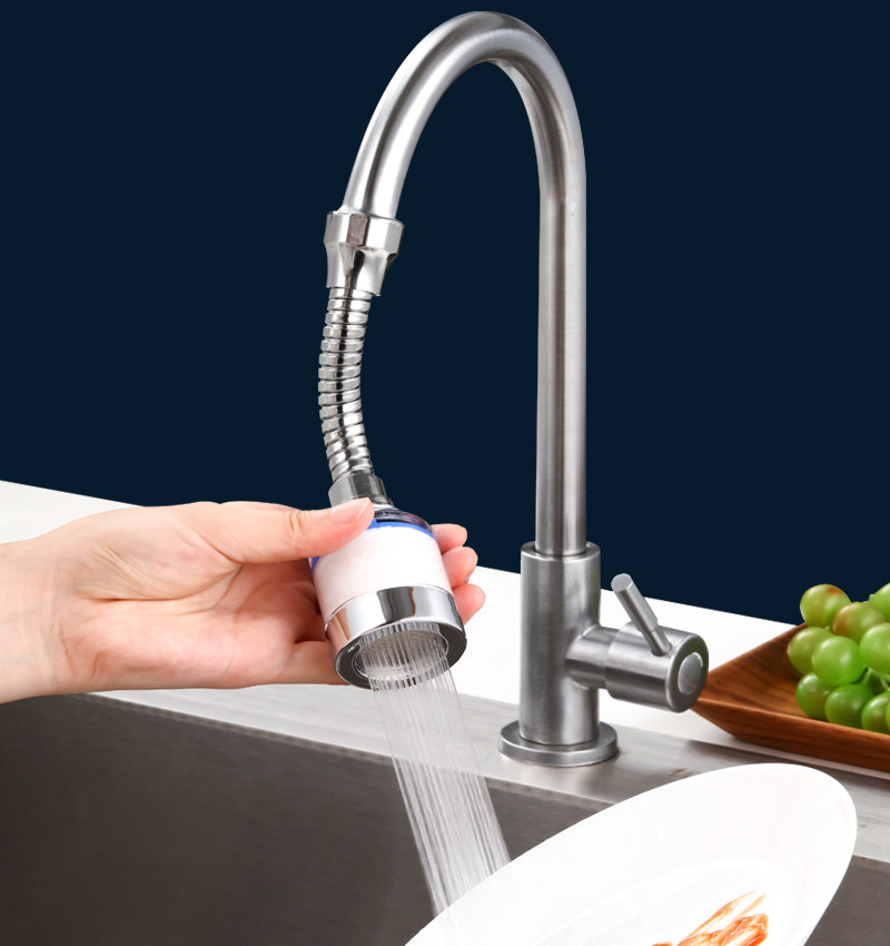 水龙头家用厨房加长嘴自来水过滤器 净恩过滤器/净水器