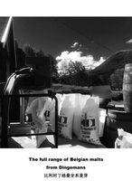 Dingman Dingemans malt 25Kg loaded with Belgian imported original dress