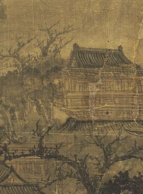 郭熙早春图高清微喷国画