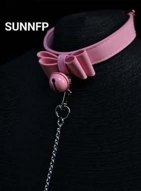 SUNNFP「守护者」项圈铃铛皮革puppy牵引绳高质小众设计私房玩具