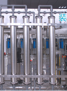 水处理设备上下侧顶装布活性炭