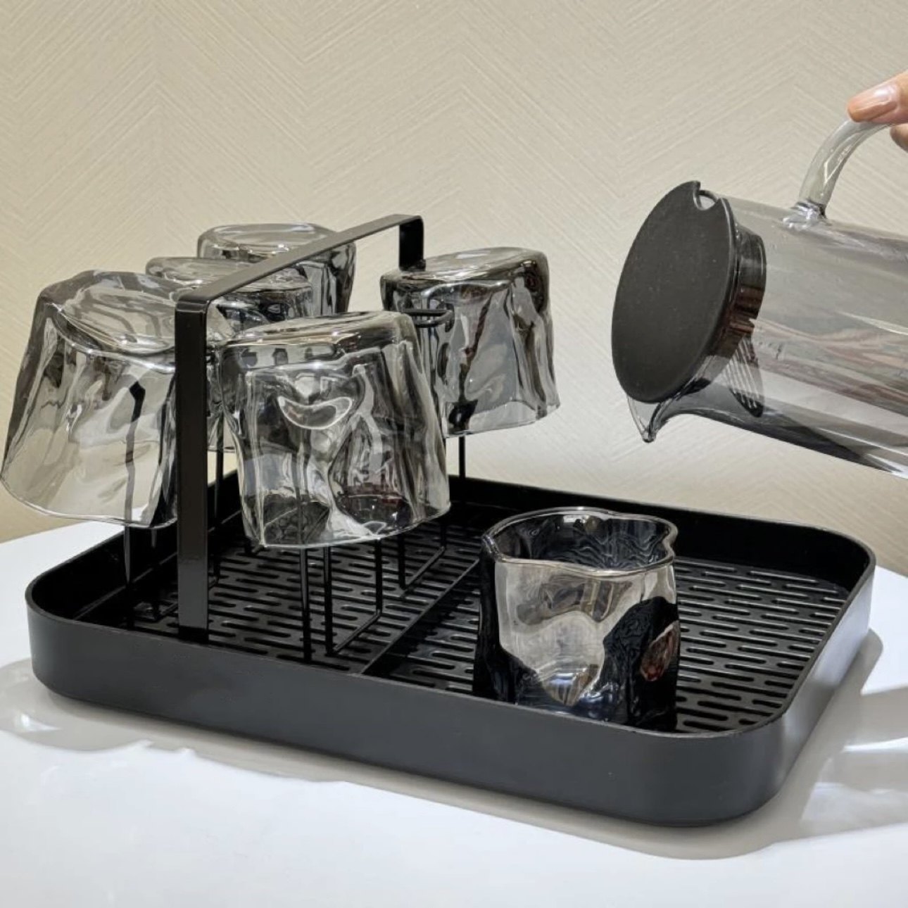 杯架倒挂玻璃水杯杯子架子置物架家用茶杯架收纳酒杯架托盘客厅,淘宝优惠券,粉丝福利购,淘宝优惠卷