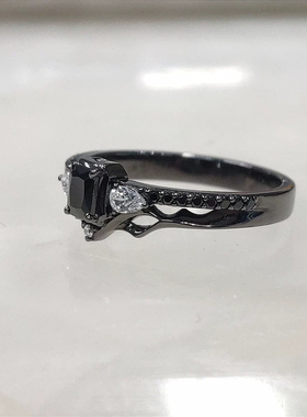 定制恋与深秦婚戒彻羁绊戒指闭口S925纯银同人周边情侣对戒