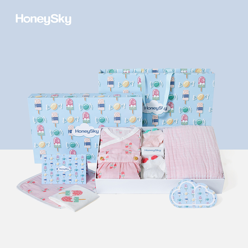 honeysky 8件套 honeysky婴儿礼盒