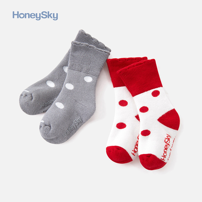 honeysky新生婴儿0-3岁 honeysky儿童袜子(0-16岁)