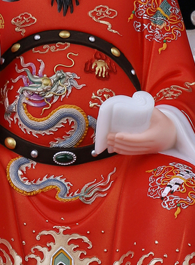 汉白玉文昌帝君神像文曲星中式