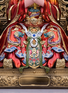 玉帝王母神像家居客厅树脂工艺品