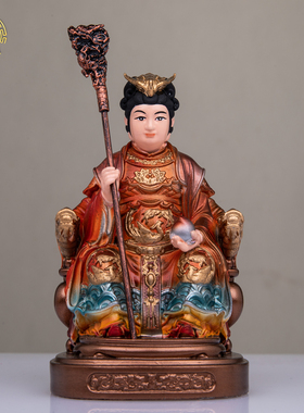 玉帝王母太上老君神像树脂小摆件