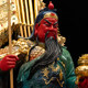 Bohui bronze nine dragon ingot Guan Gong statue attracts wealth God of wealth