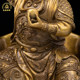 Jianzhai Bodhisattva Buddha statue pure copper temple worship hall