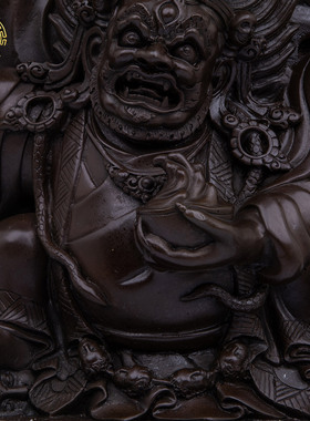 二臂玛哈嘎拉财神北努大黑天摆件