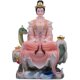 Nuwa empress craft white marble living room statue