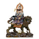 Bronze Taiyi Saves Kutianzun Statue Living Room Nine-Headed Lion