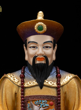 黄铜四大家族仙家像供奉家用摆件