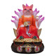 Northeast Five Immortals Statue White Marble Chinese Living Room Ornament