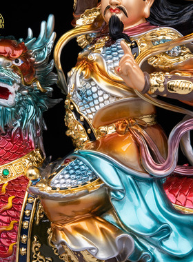 普化天尊神像纯铜家用摆件保平安