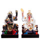 Resin living room black and white impermanent statue of the second uncle