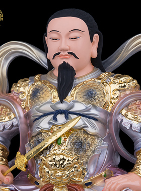 真武大帝神像树脂玄天上帝佛堂