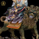 Bronze Taiyi Saves Kutianzun Statue Living Room Nine-Headed Lion